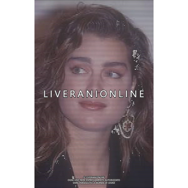 DP-RETROSPETTIVA BROOKE SHIELDS ATTRICE E MODELLA NELLA FOTO BROOKE SHIELDS A MILANO AG ALDO LIVERANI SAS 