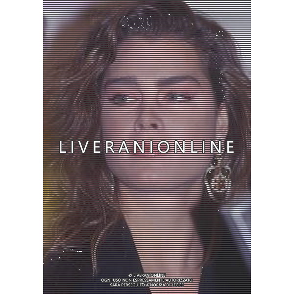 DP-RETROSPETTIVA BROOKE SHIELDS ATTRICE E MODELLA NELLA FOTO BROOKE SHIELDS A MILANO AG ALDO LIVERANI SAS  