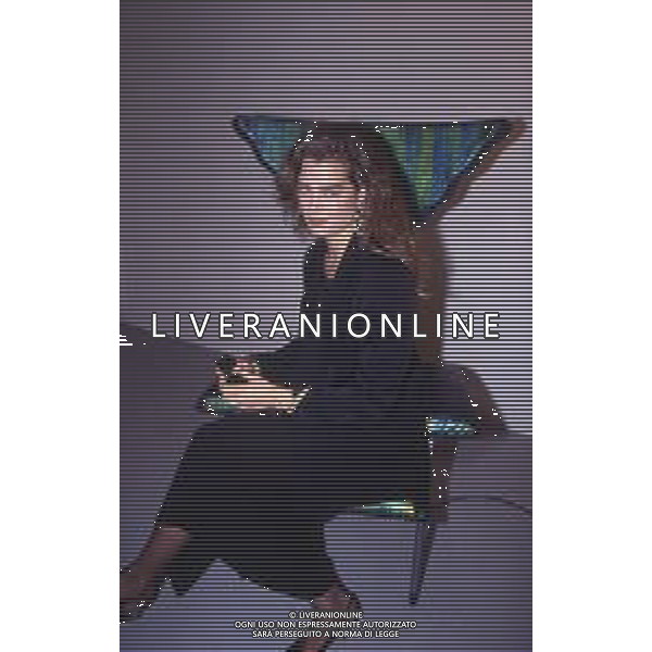DP-RETROSPETTIVA BROOKE SHIELDS ATTRICE E MODELLA NELLA FOTO BROOKE SHIELDS A MILANO AG ALDO LIVERANI SAS 