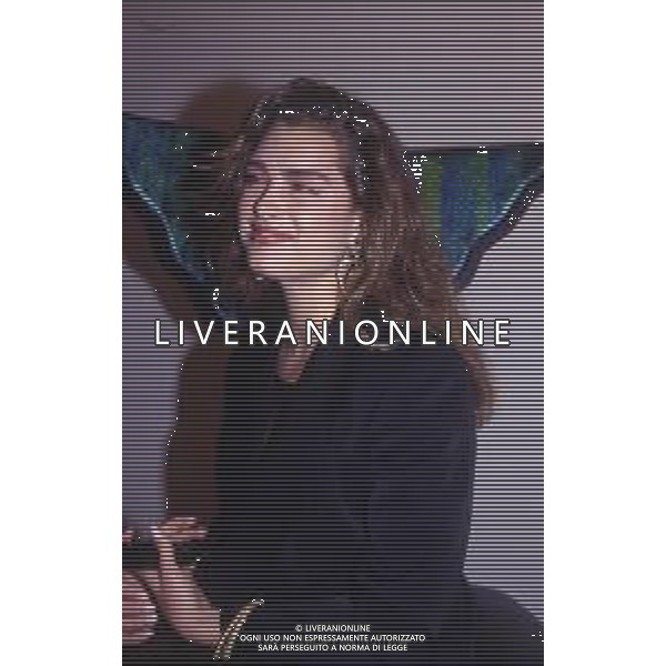 DP-RETROSPETTIVA BROOKE SHIELDS ATTRICE E MODELLA NELLA FOTO BROOKE SHIELDS A MILANO AG ALDO LIVERANI SAS 