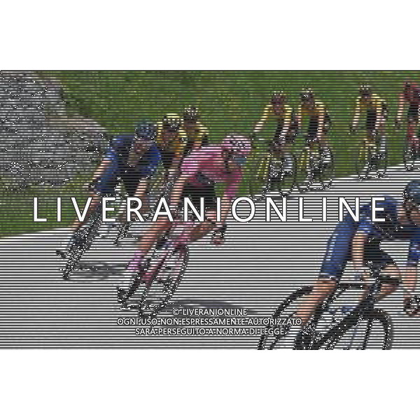 23-05-2023 Giro D\'italia; Tappa 16 Sabbio Chiese - Monte Bondone; 2023, Groupama - Fdj; Armirail, Bruno; Pinot, Thibaut; Passo Bordala; ©SIROTTI/AGENZIA ALDO LIVERANI SAS