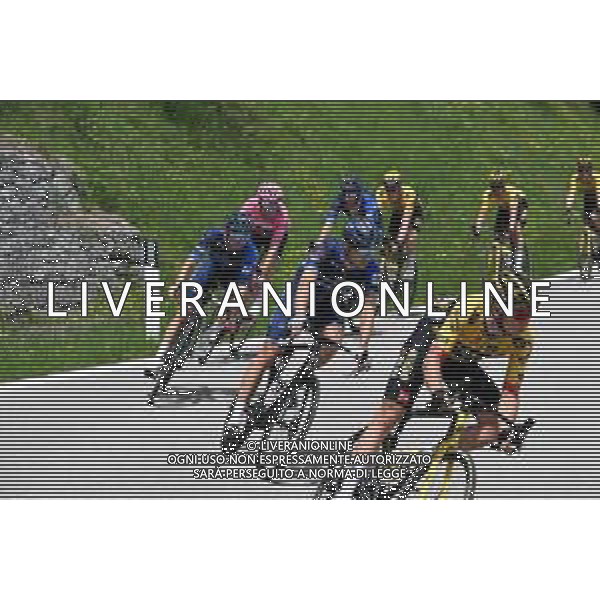 23-05-2023 Giro D\'italia; Tappa 16 Sabbio Chiese - Monte Bondone; 2023, Groupama - Fdj; Konovalovas, Ignatas; Armirail, Bruno; Passo Bordala; ©SIROTTI/AGENZIA ALDO LIVERANI SAS