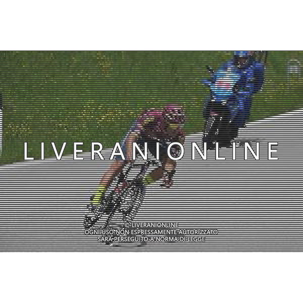 23-05-2023 Giro D\'italia; Tappa 16 Sabbio Chiese - Monte Bondone; 2023, Corratec - Selle Italia; Dalla Valle, Nicolas; Passo Bordala; ©SIROTTI/AGENZIA ALDO LIVERANI SAS