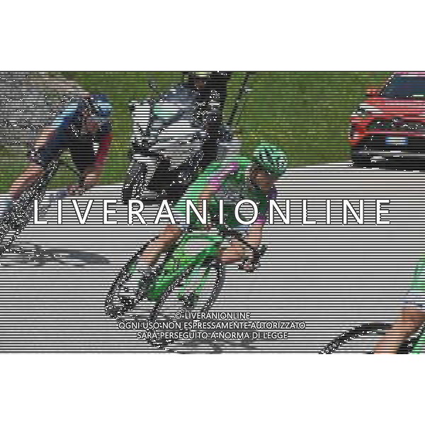 23-05-2023 Giro D\'italia; Tappa 16 Sabbio Chiese - Monte Bondone; 2023, Green Project Bardiani - Csf Faizane; Passo Bordala; ©SIROTTI/AGENZIA ALDO LIVERANI SAS