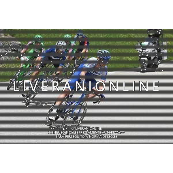 23-05-2023 Giro D\'italia; Tappa 16 Sabbio Chiese - Monte Bondone; 2023, Green Project Bardiani - Csf Faizane; Hepburn, Michael; Passo Bordala; ©SIROTTI/AGENZIA ALDO LIVERANI SAS
