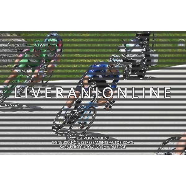 23-05-2023 Giro D\'italia; Tappa 16 Sabbio Chiese - Monte Bondone; 2023, Movistar; Verona Quintanilla, Carlos; Passo Bordala; ©SIROTTI/AGENZIA ALDO LIVERANI SAS