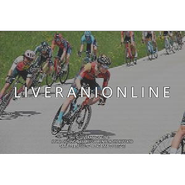 23-05-2023 Giro D\'italia; Tappa 16 Sabbio Chiese - Monte Bondone; 2023, Bahrain - Victorious; Haig, Jack; Passo Bordala; ©SIROTTI/AGENZIA ALDO LIVERANI SAS