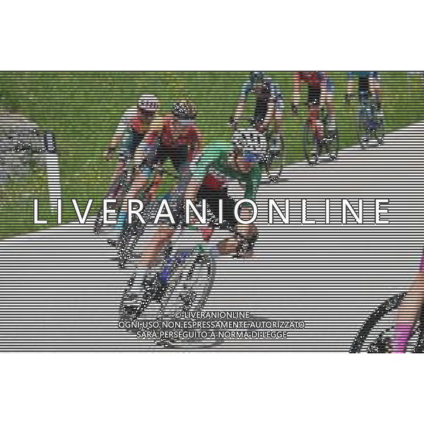 23-05-2023 Giro D\'italia; Tappa 16 Sabbio Chiese - Monte Bondone; 2023, Green Project Bardiani - Csf Faizane; Zana, Filippo; Passo Bordala; ©SIROTTI/AGENZIA ALDO LIVERANI SAS