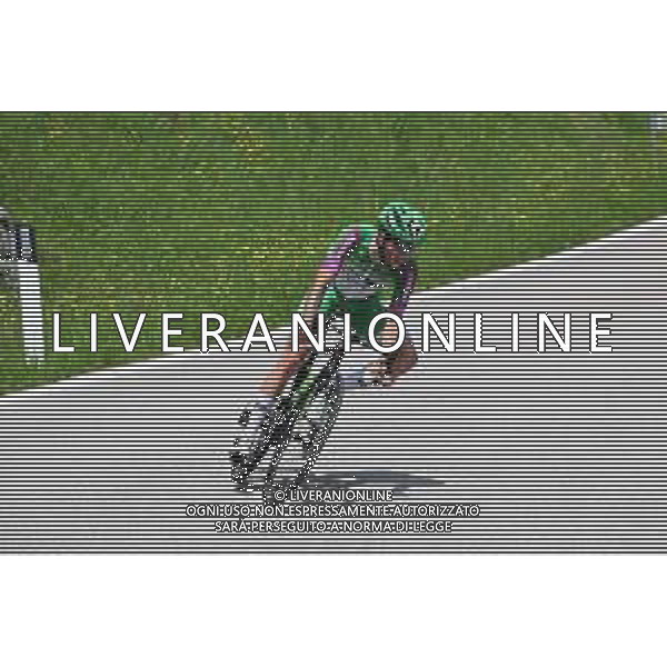 23-05-2023 Giro D\'italia; Tappa 16 Sabbio Chiese - Monte Bondone; 2023, Green Project Bardiani - Csf Faizane; Gabburo, Davide; Passo Bordala; ©SIROTTI/AGENZIA ALDO LIVERANI SAS
