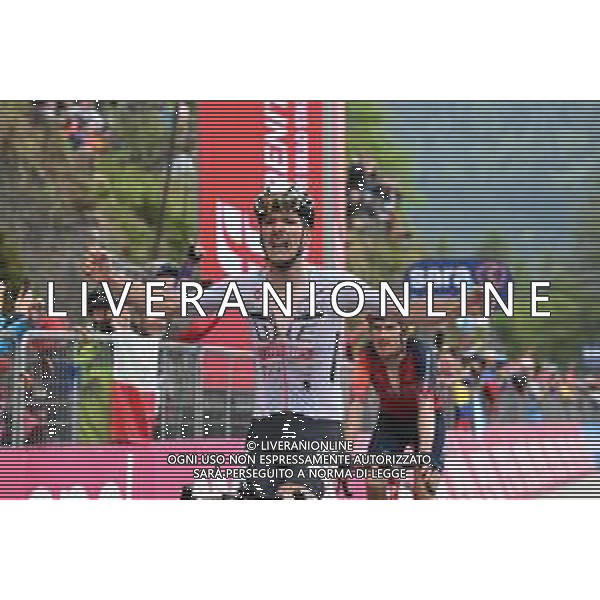 23-05-2023 Giro D\'italia; Tappa 16 Sabbio Chiese - Monte Bondone; 2023, Uae Emirates; 2023, Ineos Grenadiers; Almeida, Joao; Geraint, Thomas; Monte Bondone; ©SIROTTI/AGENZIA ALDO LIVERANI SAS