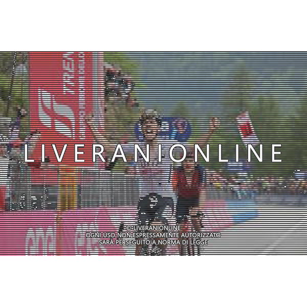 23-05-2023 Giro D\'italia; Tappa 16 Sabbio Chiese - Monte Bondone; 2023, Uae Emirates; 2023, Ineos Grenadiers; Almeida, Joao; Geraint, Thomas; Monte Bondone; ©SIROTTI/AGENZIA ALDO LIVERANI SAS