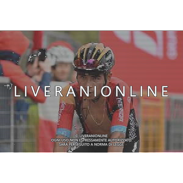 23-05-2023 Giro D\'italia; Tappa 16 Sabbio Chiese - Monte Bondone; 2023, Bahrain - Victorious; Buitrago Sanchez, Santiago; Monte Bondone; ©SIROTTI/AGENZIA ALDO LIVERANI SAS