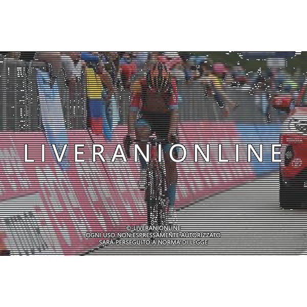 23-05-2023 Giro D\'italia; Tappa 16 Sabbio Chiese - Monte Bondone; 2023, Bahrain - Victorious; Buitrago Sanchez, Santiago; Monte Bondone; ©SIROTTI/AGENZIA ALDO LIVERANI SAS