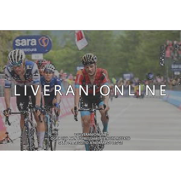 23-05-2023 Giro D\'italia; Tappa 16 Sabbio Chiese - Monte Bondone; 2023, Bahrain - Victorious; Caruso, Damiano; Monte Bondone; ©SIROTTI/AGENZIA ALDO LIVERANI SAS