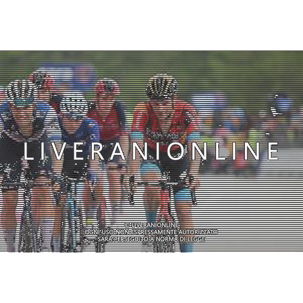23-05-2023 Giro D\'italia; Tappa 16 Sabbio Chiese - Monte Bondone; 2023, Bahrain - Victorious; Caruso, Damiano; Monte Bondone; ©SIROTTI/AGENZIA ALDO LIVERANI SAS