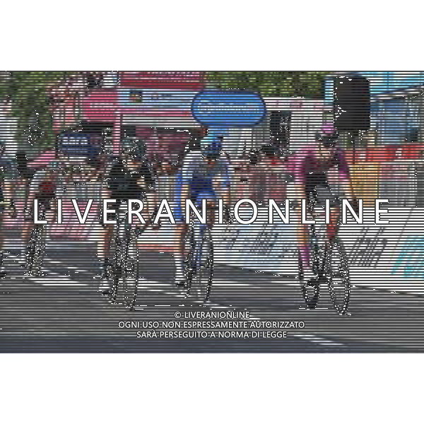 24-05-2023 Giro D\'italia; Tappa 17 Pergine Valsugana - Caorle; 2023, Dsm; 2023, Bahrain - Victorious; 2023, Jayco - Alula; Dainese, Alberto; Milan, Jonathan; Matthews, Michael; Caorle; ©SIROTTI/Agenzia Aldo Liverani Sas