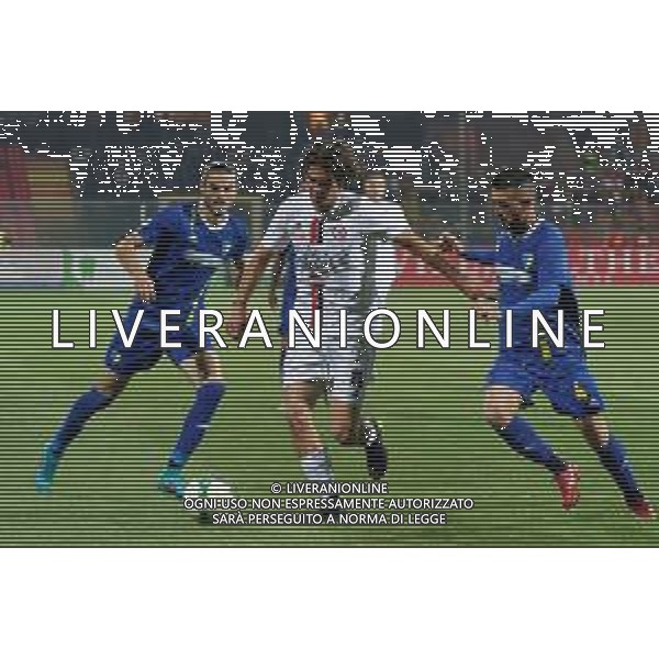 Marco Frigerio (Calcio Foggia 1920) and Raffaele Bianco (Audace Cerignola) during the Italian soccer Serie C match Calcio Foggia 1920 vs Audace Cerignola on May 22, 2023 at Pino Zaccheria Stadium in Foggia, Italy. Photo by Emmanuele Mastrodonato/ag. Aldo Liverani sas/Agenzia Aldo Liverani Sas