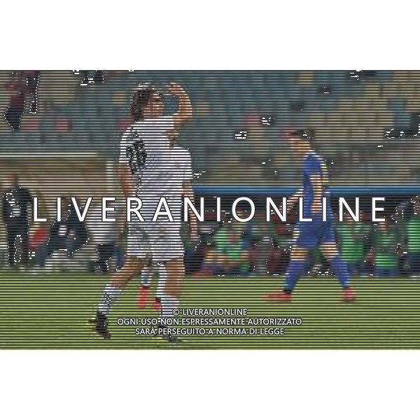 Marco Frigerio (Calcio Foggia 1920) celebrates after scoring a goal during the Italian soccer Serie C match Calcio Foggia 1920 vs Audace Cerignola on May 22, 2023 at Pino Zaccheria Stadium in Foggia, Italy. Photo by Emmanuele Mastrodonato/ag. Aldo Liverani sas/Agenzia Aldo Liverani Sas