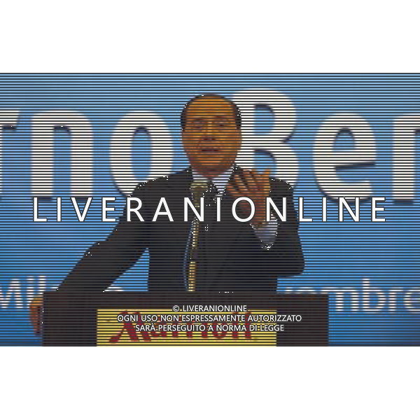 Milano 21/11/2005 Berlusconi con i Riformatori a Milano nella foto: Silvio Berlusconi foto Danilo Recalcati / Ag.Aldo Liverani