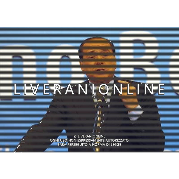 Milano 21/11/2005 Berlusconi con i Riformatori a Milano nella foto: Silvio Berlusconi foto Danilo Recalcati / Ag.Aldo Liverani