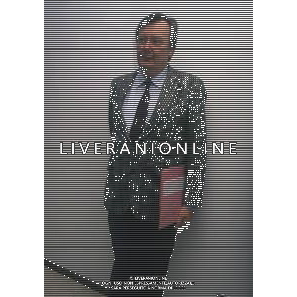 DIAP-RETROSPETTIVA CARLO RUBBIA FISICO ITALIANO NELLA FOTO CARLO RUBBIA FISICO ITALIANO NELL\'ANNO 1989 A MILANO AG ALDO LIVERANI SAS 