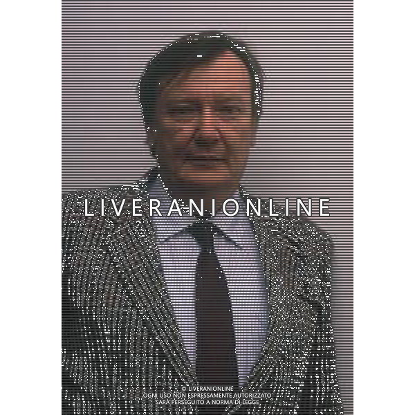 DIAP-RETROSPETTIVA CARLO RUBBIA FISICO ITALIANO NELLA FOTO CARLO RUBBIA FISICO ITALIANO NELL\'ANNO 1989 A MILANO AG ALDO LIVERANI SAS 