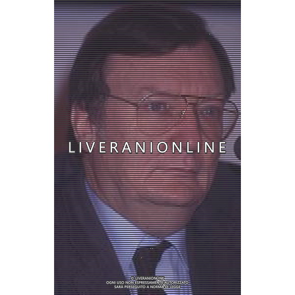 DIAP-RETROSPETTIVA CARLO RUBBIA FISICO ITALIANO NELLA FOTO CARLO RUBBIA FISICO ITALIANO NELL\'ANNO 1990 A MILANO AG ALDO LIVERANI SAS 