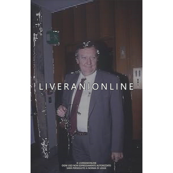 DIAP-RETROSPETTIVA CARLO RUBBIA FISICO ITALIANO NELLA FOTO CARLO RUBBIA FISICO ITALIANO NELL\'ANNO 1993 A MILANO AG ALDO LIVERANI SAS 
