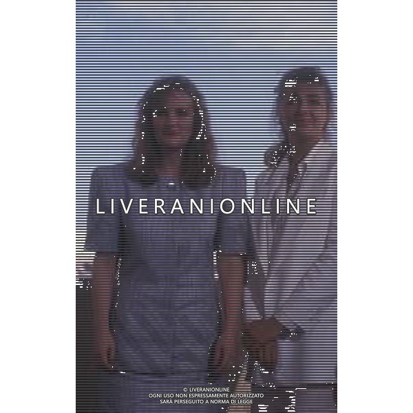 DIAP-RETROSPETTIVA PATRICIA CAMPBELL HEARST ATTRICE NELLA FOTO PATRICIA HEARST CON NATASHA RICHARDSON A CANNES NELL\'ANNO 1988 PRESENTA IL FILM “LA VERA STORIA DI PATTY HEARTS AG ALDO LIVERANI SAS