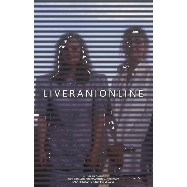 DIAP-RETROSPETTIVA PATRICIA CAMPBELL HEARST ATTRICE NELLA FOTO PATRICIA HEARST CON NATASHA RICHARDSON A CANNES NELL\'ANNO 1988 PRESENTA IL FILM “LA VERA STORIA DI PATTY HEARTS AG ALDO LIVERANI SAS