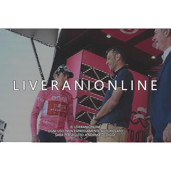 25-05-2023 Giro D\'italia; Tappa 18 Oderzo - Zoldo Alto; 2023, Ineos Grenadiers; 2023, Q36.5; Geraint, Thomas; Nibali, Vincenzo; Zoldo Alto; ©SIROTTI /AGENZIA ALDO LIVERANI SAS