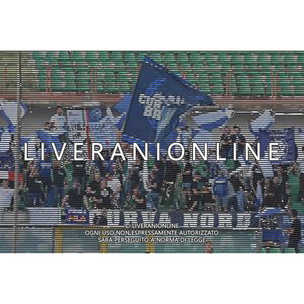 Stadio San Vito-Marulla in Cosenza Serie B 2022-2023 Playout gara d\'andata Cosenza-Brescia In foto: Tifosi Brescia ©Andrea Rosito/Agenzia Aldo Liverani Sas