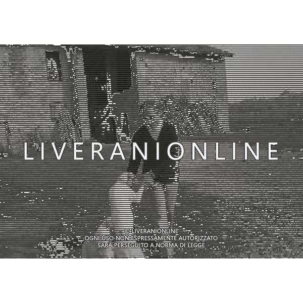 NEG-1972 SALSOMAGGIORE L\'EX PUGILE GIANCARLO GARBELLI NELLA SUA TENUTA DI CAMPAGNA TRA AGRICOLTURA E DOVE DIPINGE QUADRI AG ALDO LIVERANI SAS
