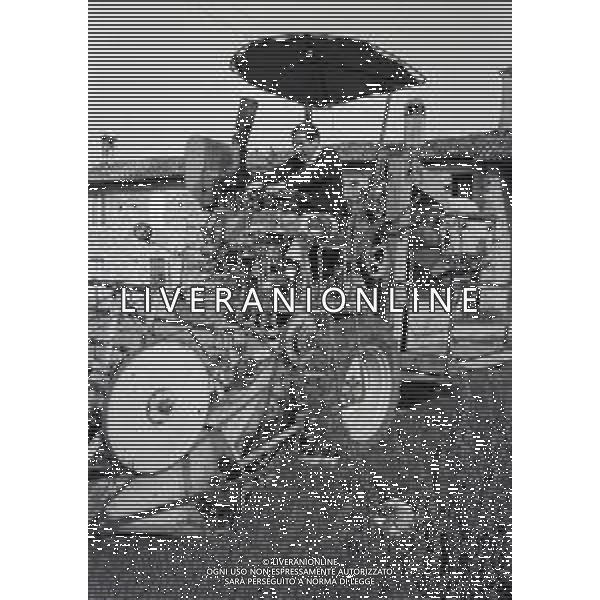 NEG-1972 SALSOMAGGIORE L\'EX PUGILE GIANCARLO GARBELLI NELLA SUA TENUTA DI CAMPAGNA TRA AGRICOLTURA E DOVE DIPINGE QUADRI AG ALDO LIVERANI SAS