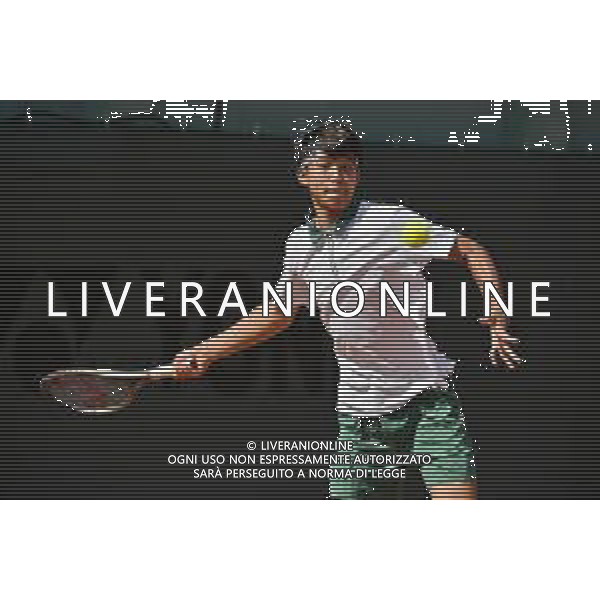 TVRG Trofeo Bonfiglio nella foto Yi Zhou (CHN) Milano 26-05-2023 Tennis Club Milano Alberto Bonacossa Campionati Internazionali d\'Italia categoria juniores 63mo Trofeo Bonfiglio - quarti di finale foto Roberto Garavaglia/ag. Aldo Liverani sas/ AGENZIA ALDO LIVERANI SAS