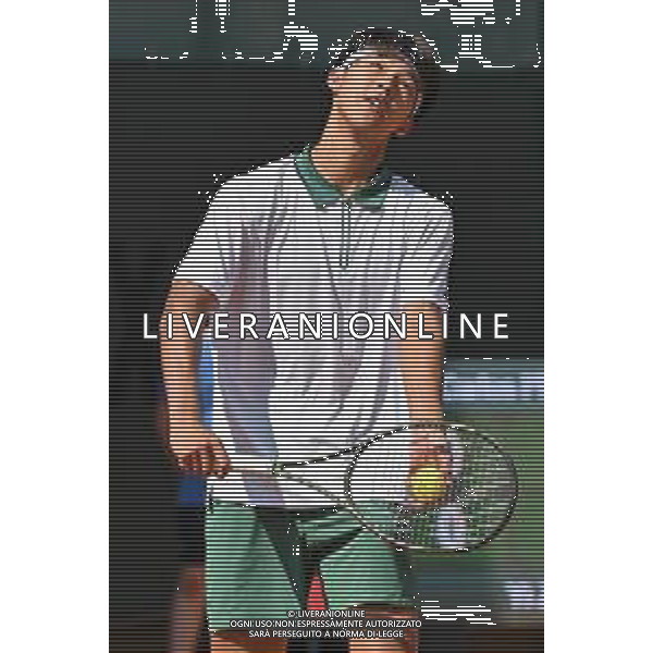 TVRG Trofeo Bonfiglio nella foto Yi Zhou (CHN) Milano 26-05-2023 Tennis Club Milano Alberto Bonacossa Campionati Internazionali d\'Italia categoria juniores 63mo Trofeo Bonfiglio - quarti di finale foto Roberto Garavaglia/ag. Aldo Liverani sas/ AGENZIA ALDO LIVERANI SAS