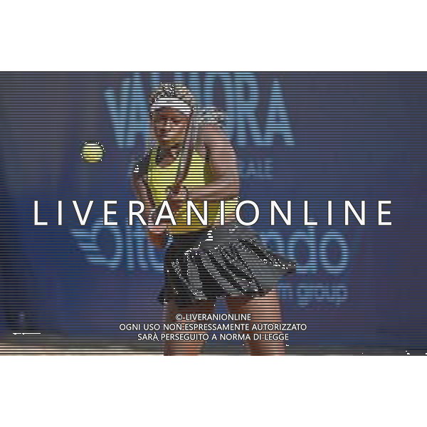 TVRG Trofeo Bonfiglio nella foto Clervie Ngounoue (USA) Milano 26-05-2023 Tennis Club Milano Alberto Bonacossa Campionati Internazionali d\'Italia categoria juniores 63mo Trofeo Bonfiglio - quarti di finale foto Roberto Garavaglia/ag. Aldo Liverani sas/ AGENZIA ALDO LIVERANI SAS