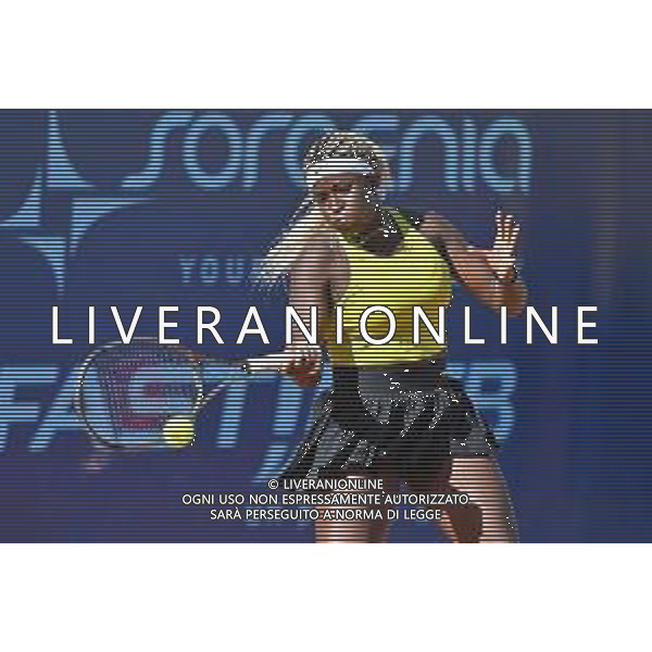 TVRG Trofeo Bonfiglio nella foto Clervie Ngounoue (USA) Milano 26-05-2023 Tennis Club Milano Alberto Bonacossa Campionati Internazionali d\'Italia categoria juniores 63mo Trofeo Bonfiglio - quarti di finale foto Roberto Garavaglia/ag. Aldo Liverani sas/ AGENZIA ALDO LIVERANI SAS