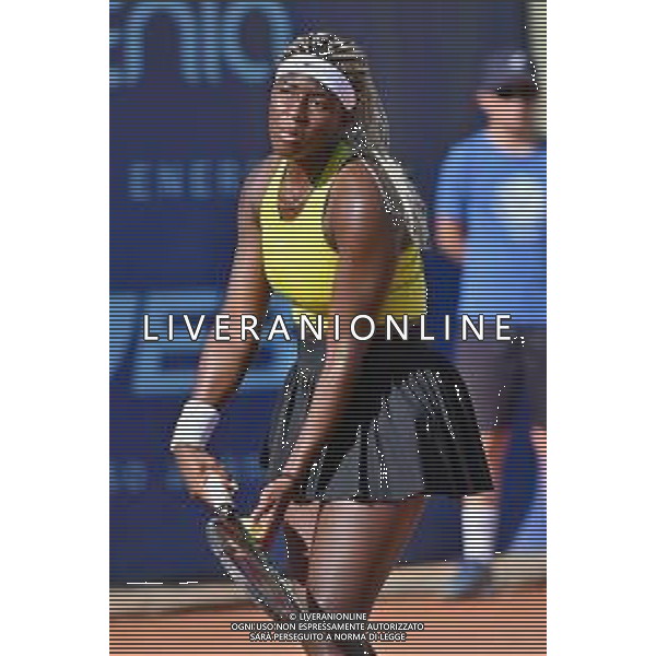 TVRG Trofeo Bonfiglio nella foto Clervie Ngounoue (USA) Milano 26-05-2023 Tennis Club Milano Alberto Bonacossa Campionati Internazionali d\'Italia categoria juniores 63mo Trofeo Bonfiglio - quarti di finale foto Roberto Garavaglia/ag. Aldo Liverani sas/ AGENZIA ALDO LIVERANI SAS