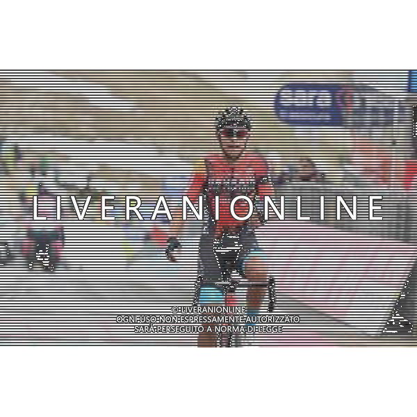 26-05-2023 Giro D\'italia; Tappa 19 Longarone - Tre Cime Di Lavaredo; 2023, Bahrain - Victorious; Buitrago Sanchez, Santiago; Tre Cime Di Lavaredo; ©SIROTTI / AGENZIA ALDO LIVERANI SAS