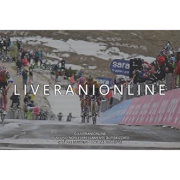 26-05-2023 Giro D\'italia; Tappa 19 Longarone - Tre Cime Di Lavaredo; 2023, Jumbo - Visma; 2023, Ineos Grenadiers; Roglic, Primoz; Geraint, Thomas; Tre Cime Di Lavaredo; ©SIROTTI / AGENZIA ALDO LIVERANI SAS