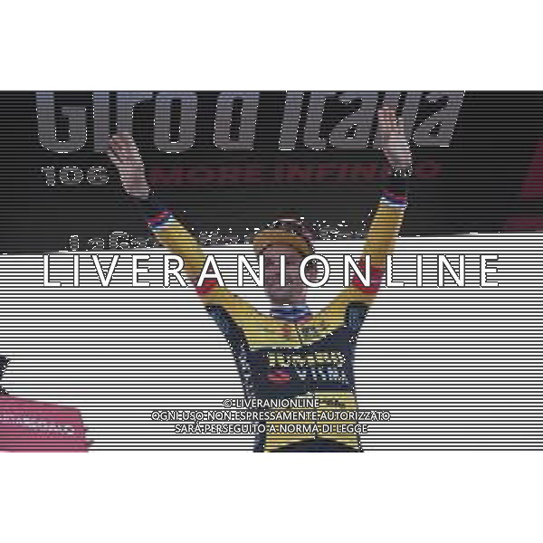 27-05-2023 Giro D\'italia; Tappa 20 Tarvisio - Monte Lussari; 2023, Jumbo - Visma; Roglic, Primoz; Monte Lussari; ©SIROTTI / AGENZIA ALDO LIVERANI SAS