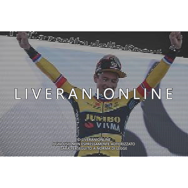 27-05-2023 Giro D\'italia; Tappa 20 Tarvisio - Monte Lussari; 2023, Jumbo - Visma; Roglic, Primoz; Monte Lussari; ©SIROTTI / AGENZIA ALDO LIVERANI SAS