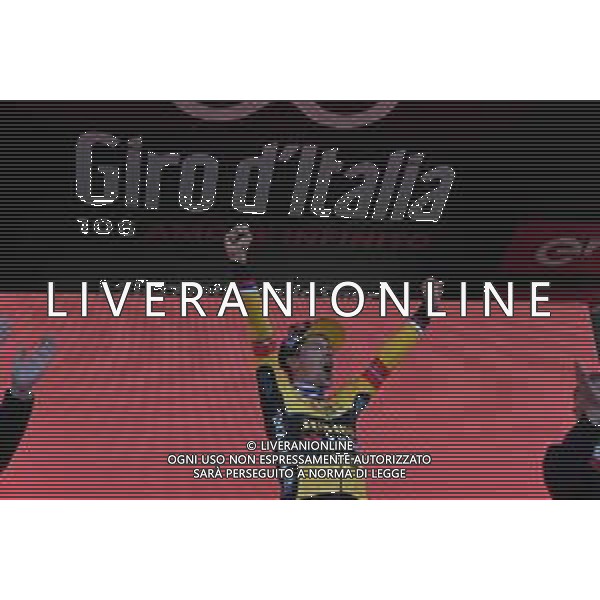 27-05-2023 Giro D\'italia; Tappa 20 Tarvisio - Monte Lussari; 2023, Jumbo - Visma; Roglic, Primoz; Monte Lussari; ©SIROTTI / AGENZIA ALDO LIVERANI SAS