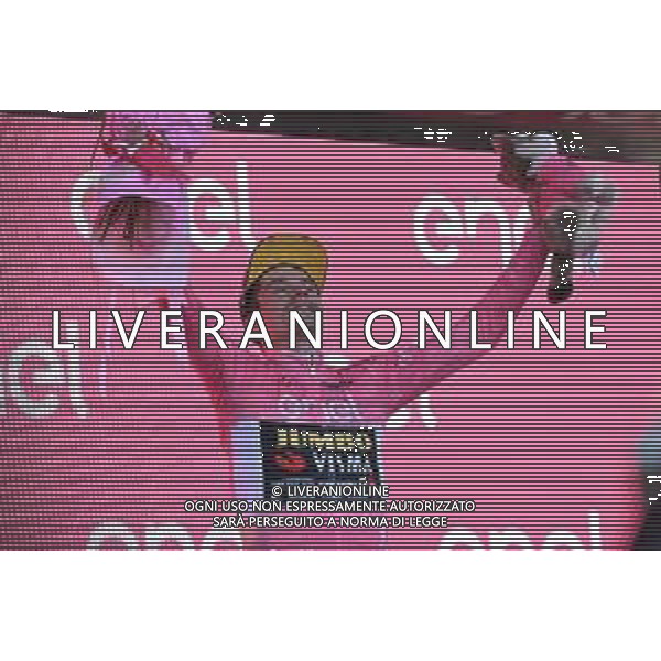 27-05-2023 Giro D\'italia; Tappa 20 Tarvisio - Monte Lussari; 2023, Jumbo - Visma; Roglic, Primoz; Monte Lussari; ©SIROTTI / AGENZIA ALDO LIVERANI SAS