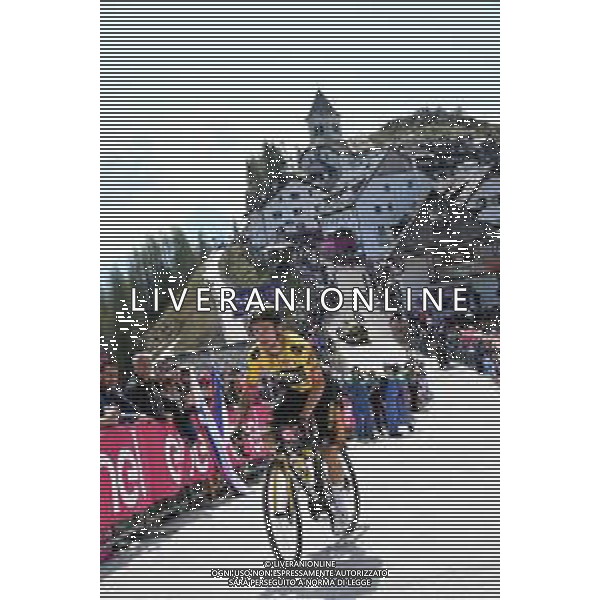 27-05-2023 Giro D\'italia; Tappa 20 Tarvisio - Monte Lussari; 2023, Jumbo - Visma; Roglic, Primoz; Monte Lussari; ©SIROTTI / AGENZIA ALDO LIVERANI SAS