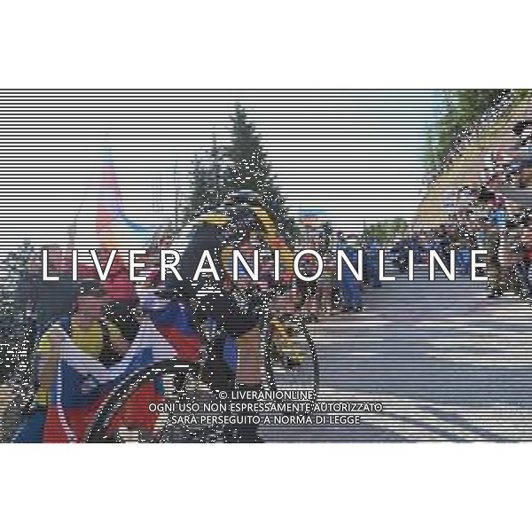 27-05-2023 Giro D\'italia; Tappa 20 Tarvisio - Monte Lussari; 2023, Jumbo - Visma; Roglic, Primoz; Monte Lussari; ©SIROTTI / AGENZIA ALDO LIVERANI SAS