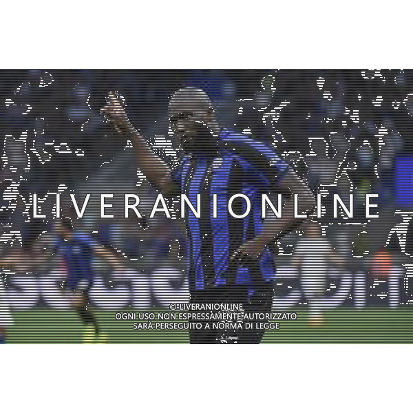 Romelu Lukaku (Inter) esulta dopo il gol dell\'1 a 0 Inter vs Atalanta Milano 27-05-2023 Stadio Giuseppe Meazza - San Siro Campionato Serie A TIM - 37a giornata foto Roberto Garavaglia/ag. Aldo Liverani sas/ AGENZIA ALDO LIVERANI SAS