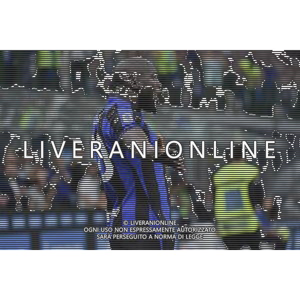 Romelu Lukaku (Inter) esulta dopo il gol dell\'1 a 0 Inter vs Atalanta Milano 27-05-2023 Stadio Giuseppe Meazza - San Siro Campionato Serie A TIM - 37a giornata foto Roberto Garavaglia/ag. Aldo Liverani sas/ AGENZIA ALDO LIVERANI SAS