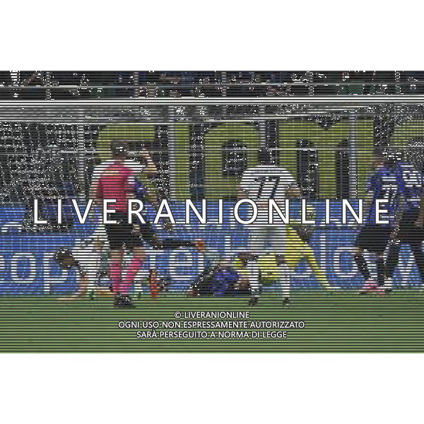 Mario Pasalic (Atalanta) segna il gol dell\'1 a 2 Inter vs Atalanta Milano 27-05-2023 Stadio Giuseppe Meazza - San Siro Campionato Serie A TIM - 37a giornata foto Roberto Garavaglia/ag. Aldo Liverani sas/ AGENZIA ALDO LIVERANI SAS